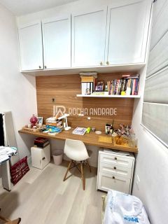 Apartamento Venda Aquarius, 2 quartos com dependência, infraestrutura.