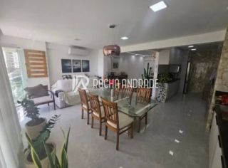Apartamento 3/4 Reformado, 110m², 2 Vagas e Varanda Gourmet