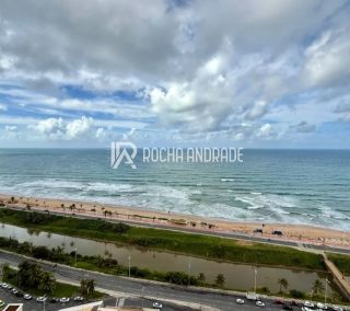 Apartamento 2/4 com Vista Mar Panorâmica a 150m da Orla