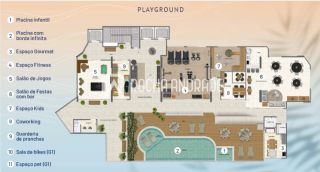 Apartamento 2/4 com Vista Mar Panorâmica a 150m da Orla