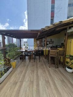 Cobertura Duplex 3/4 com 2 Suítes e Varandão Gourmet no Jardim Apipema
