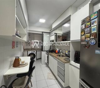 Apartamento 3/4 com Suíte, Varanda Gourmet e 2 Vagas em Alphaville