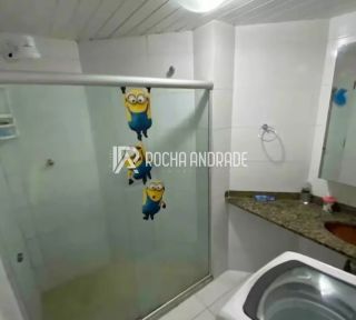 Apartamento Mobiliado de 1/4 com Piscina e Garagem em Armação