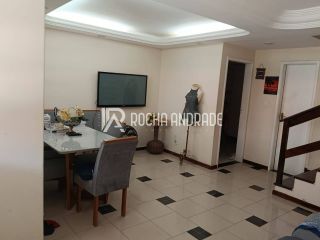 Casa Duplex em Condomínio Fechado com 3/4, Suíte e Piscina