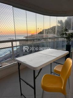 Apartamento Venda Ondina, 1 quarto, vista mar total.