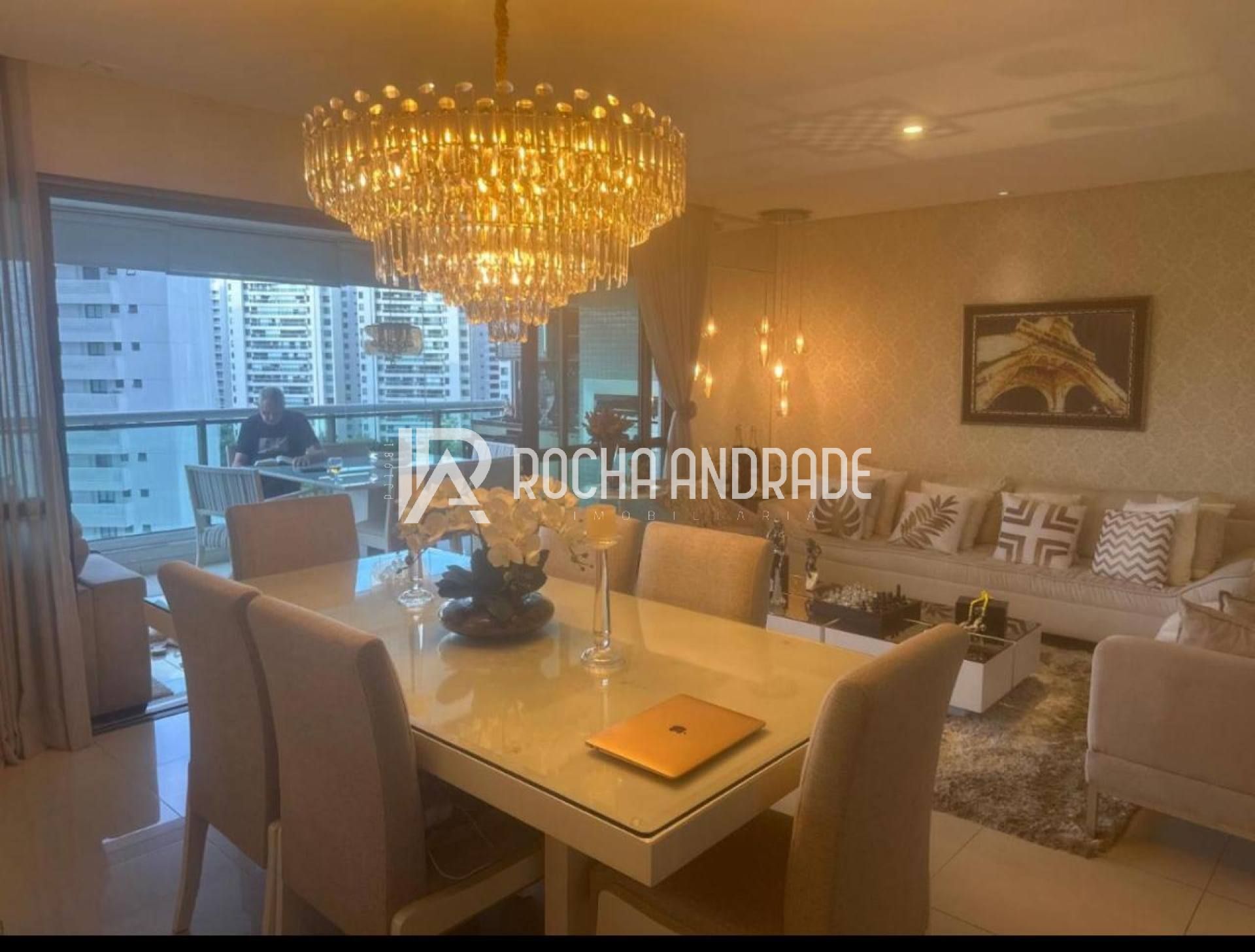 Apartamento Venda Le Parc, 195m², 4 Suítes, porteira fechada.