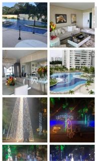 Apartamento Venda Le Parc, 195m², 4 Suítes, porteira fechada.