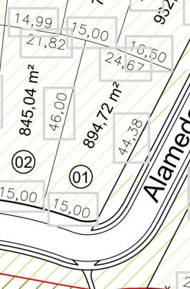 Terreno de esquina em Alphaville Guarajuba