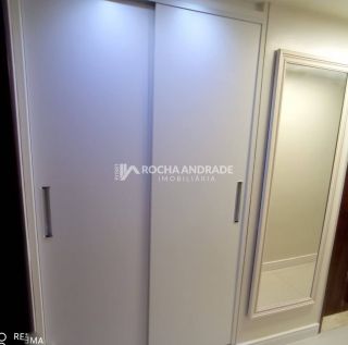 Apartamento Para Vender Mobiliado com 3 quartos,1 suíte, Vaga de garagem no bairro Costa Azul em Salvador