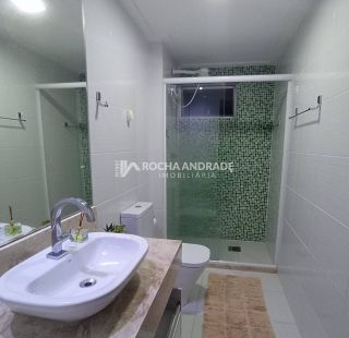 Apartamento Para Vender Mobiliado com 3 quartos,1 suíte, Vaga de garagem no bairro Costa Azul em Salvador