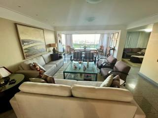 HORTO FLORESTAL - 4 SUITES,3 VARANDAS,2 DEPENDENCIAS, 4 GARAGENS,1 DEPOSITO, VISTA MAR - 220m2