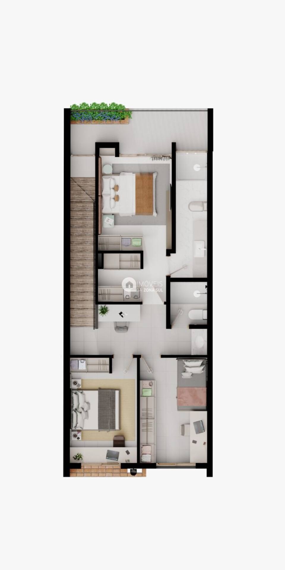 Casa para Vender com 2 vagas de garagem com 3 quartos 2 banheiros 1 suíte no bairro Aberta dos Morros em Porto Alegre/RS