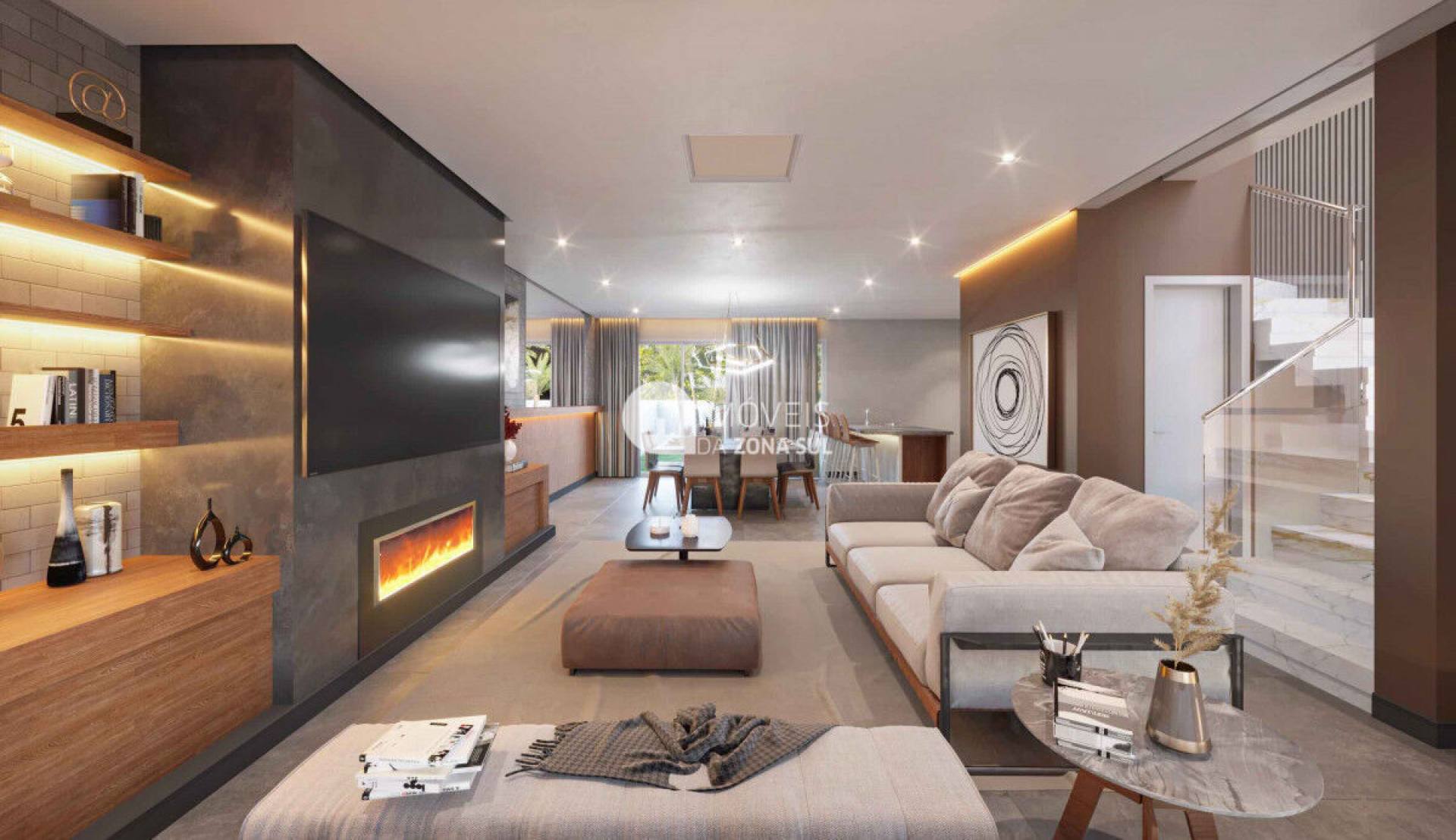 Linda Casa em Condomínio Fechado no Bairro Ipanema, com 3 suítes e 209m²