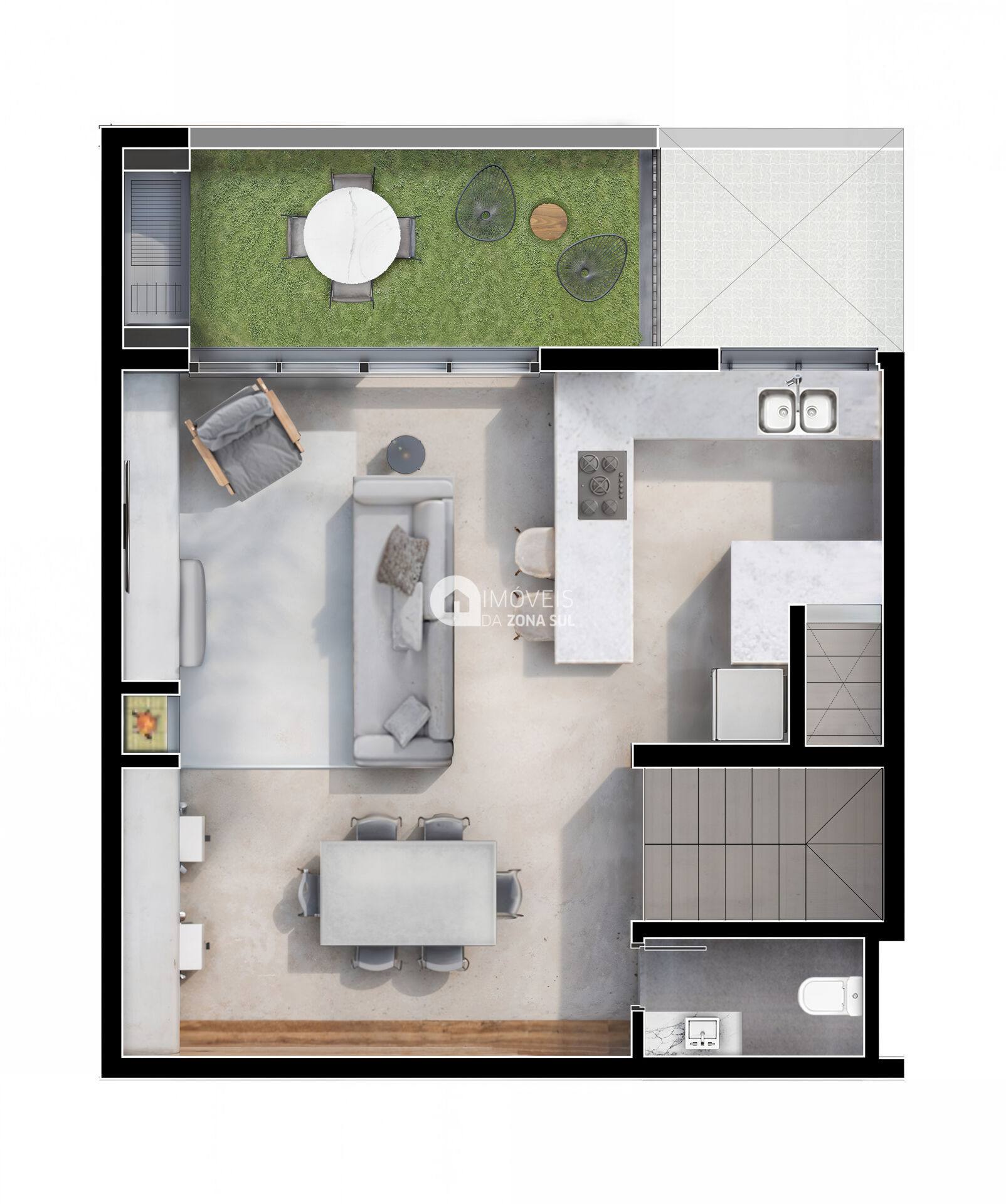 Apartamento Triplex no coração da Tristeza