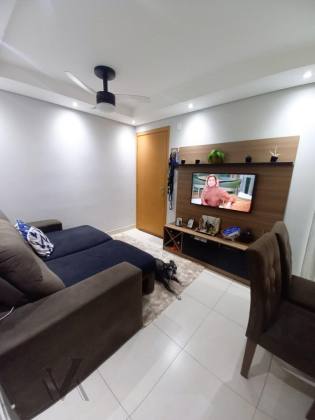 Apartamento no Condomínio Lua Nova Porteira fechada