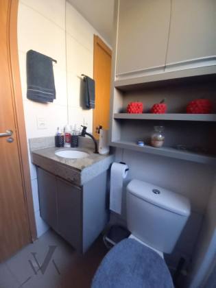 Apartamento no Condomínio Lua Nova Porteira fechada