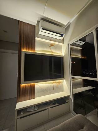 Apartamento com dois dormitórios sendo 1 suíte