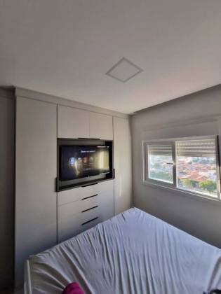 Apartamento com dois dormitórios sendo 1 suíte