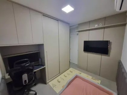 Apartamento com dois dormitórios sendo 1 suíte