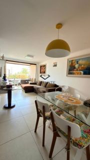 Apartamento Para Vender com 03 quartos 81m² porteira fechada em Ponta de Campina Cabedelo