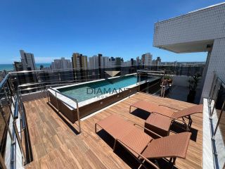 Apartamento Para Vender com 02 quartos 01 suítes no bairro Brisamar em João Pessoa
