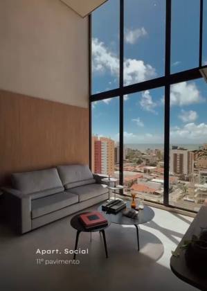 FLAT FRENTE MAR EM MANAÍRA C/ PROJETADOS FLORENSE E PREÇO ABAIXO DA TABELA!