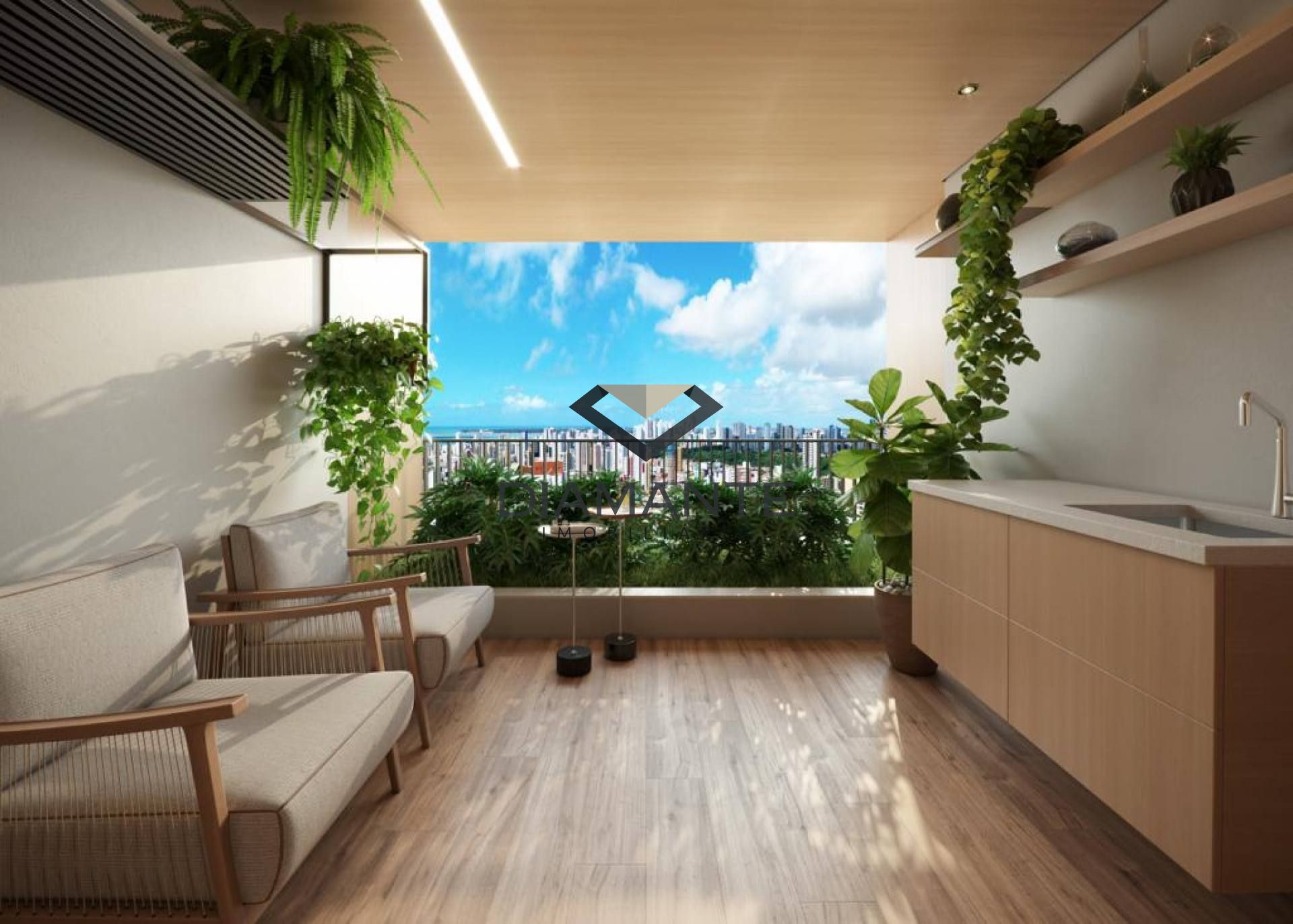 Flat para Vender com 01 quarto no bairro de Manaíra em João Pessoa