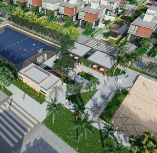 Condomínio Raveo Casas Tropicais - Jacaré (Casas Prontas)