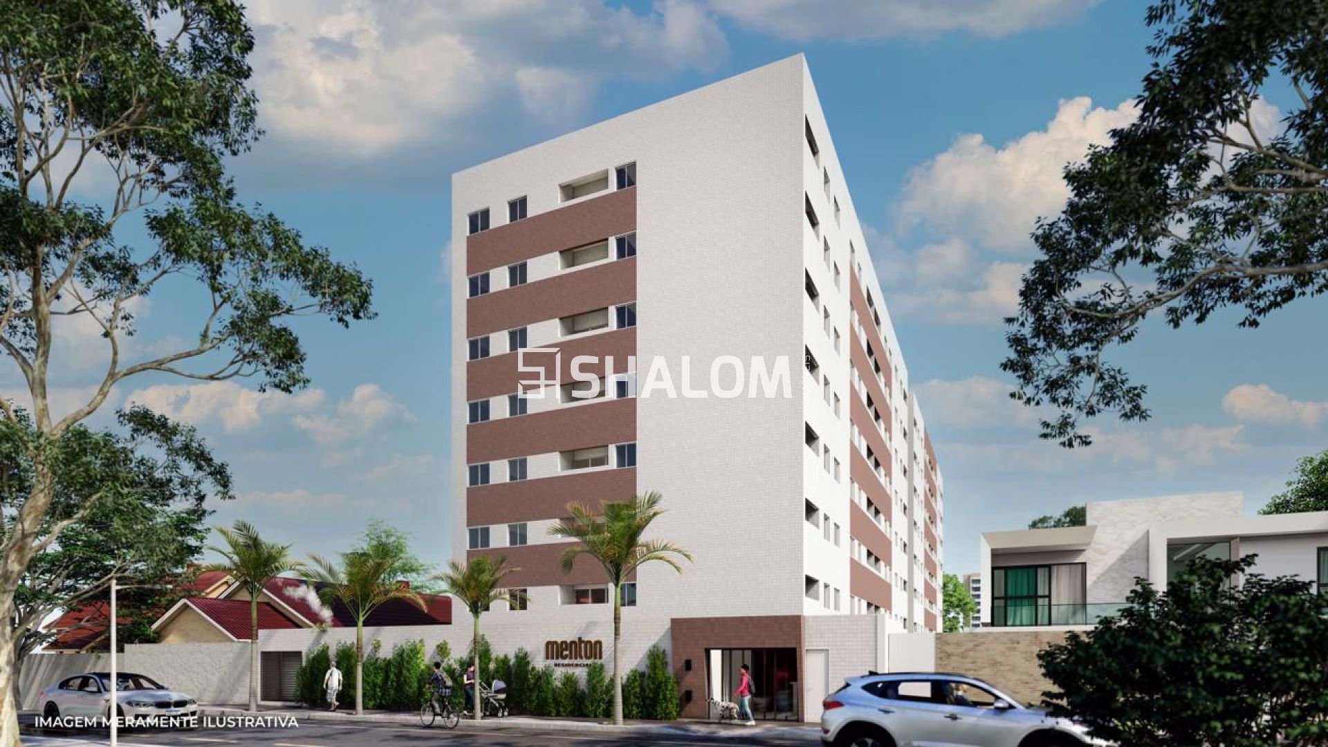 Imagens Ilustrativas APARTAMENTOS À VENDA PELO MINHA CASA MINHA VIDA NO RESIDENCIAL MENTON