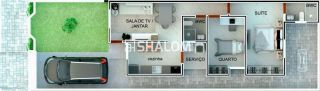 Casa para Vender com 2 quartos, sendo 1 suíte no Bairro Portal Sudoeste em Campina Grande-PB