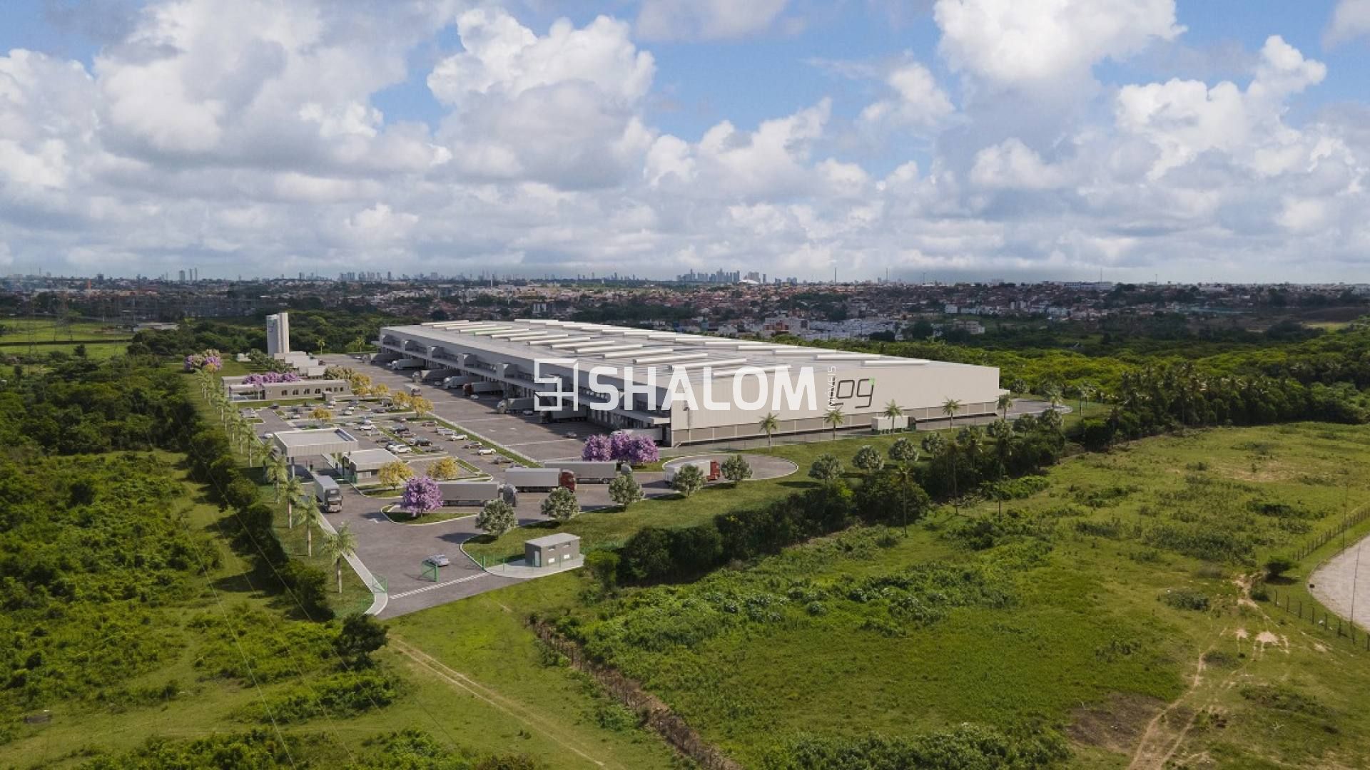 Módulo de Galpão para Locação – Condomínio Logístico AAA | LOG João Pessoa