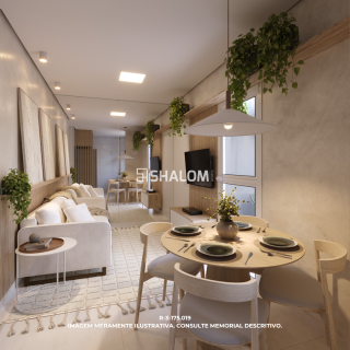 Apartamento Para Vender com 2 quartos na região do Alameda com possibilidade de entrada zero