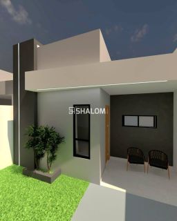 Casa para Vender com 2 quartos sendo 1 suíte no Portal Sudoeste em Campina Grande - PB