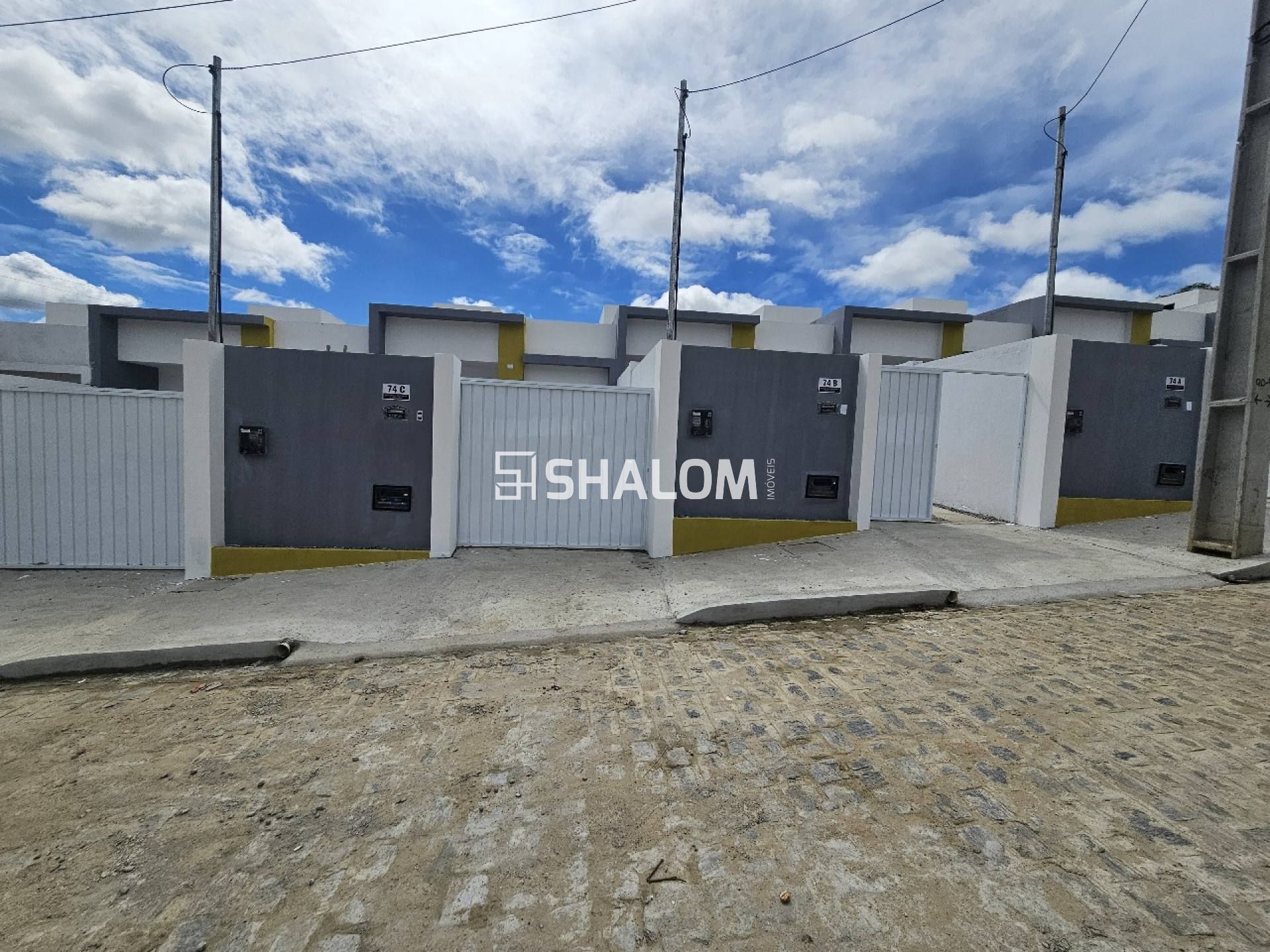 Casas para Vender com 2 quartos sendo 1 suíte no Loteamento Novo Bodocongó em Campina Grande - PB