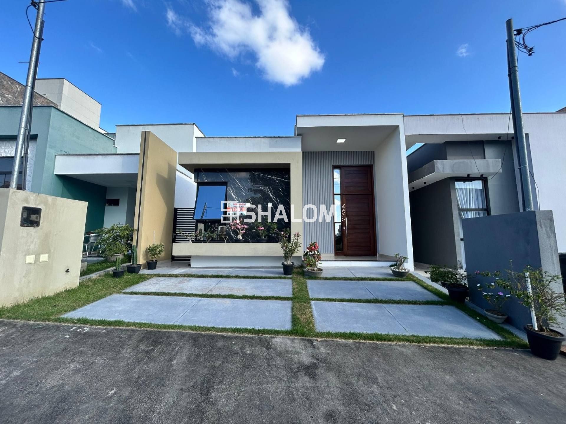 Casa Térrea para Vender com 3 quartos sendo 1 suíte no Parkville Residence Privê nas Malvinas em Campina Grande - PB