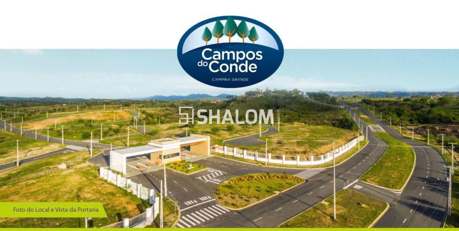 Lotes para Vender no Condomínio Campos do Conde em Campina Grande - PB