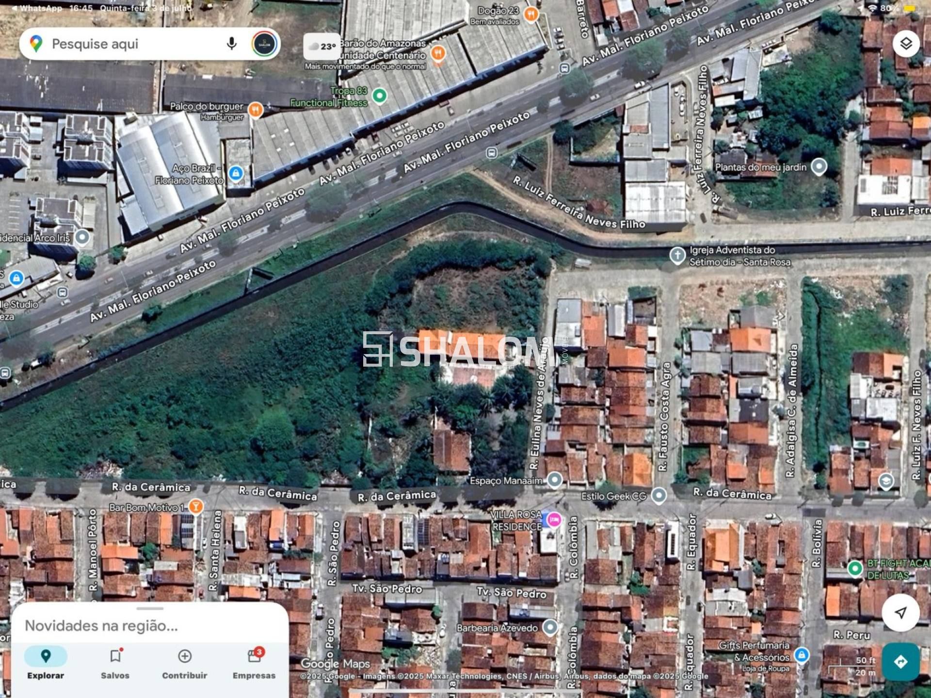 Terreno para Permuta em Santa Rosa em Campina Grande - PB