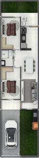 Casa para Vender com 2 quartos no Portal Sudoeste em Campina Grande - PB