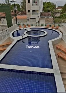 Coberturas Mobiliadas para Alugar com 1 e 2 quartos no Residencial Cristina Pinto Home Service no Catolé em Campina Grande - PB