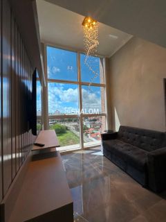 Coberturas Mobiliadas para Alugar com 1 e 2 quartos no Residencial Cristina Pinto Home Service no Catolé em Campina Grande - PB
