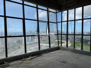 Laje Corporativa Inteira (459 m²) – Exclusividade, Amplitude e Prestígio no Duo Corporate Towers | Sala Comercial para Alugar no Bairro dos Ipês em João Pessoa - PB