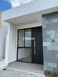 Casas para Vender com 3 quartos sendo 1 suíte master no Condomínio Jardins da Serra no Serrotão em Campina Grande - PB
