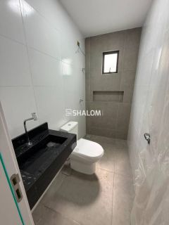 Casas para Vender com 3 quartos sendo 1 suíte master no Condomínio Jardins da Serra no Serrotão em Campina Grande - PB
