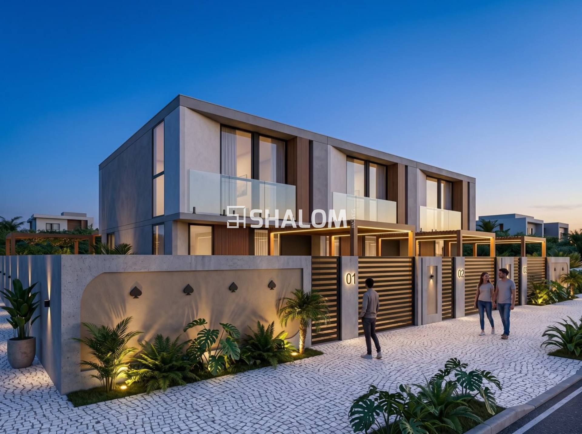 Casas Duplex para Vender com 3 suítes nas Malvinas em Campina Grande - PB