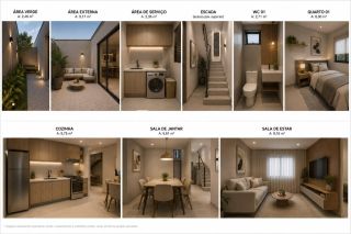 Casas Duplex para Vender com 3 suítes nas Malvinas em Campina Grande - PB