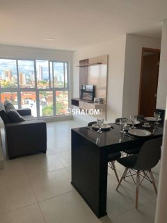 Apartamento Mobiliado para Alugar com 2 quartos no Residencial Colinas São José no São José em Campina Grande - PB