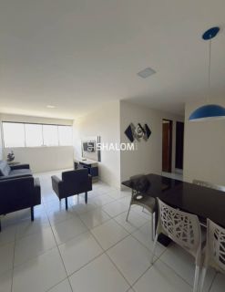 Apartamento Mobiliado para Alugar com 3 quartos sendo 1 suíte no Residencial Siena no Itararé em Campina Grande - PB