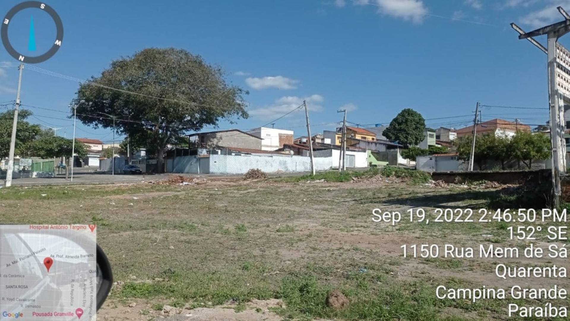 Vende-se lote de 2mil m² no bairro do Quarenta