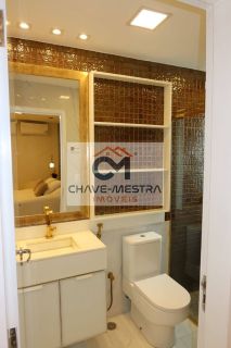 APARTAMENTO 3/4 COM 2 SUÍTES - PORTEIRA FECHADA