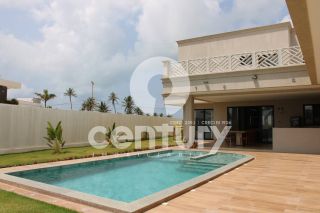 EXUBERANTE MANSÃO PÉ-NA-AREIA EM NO CONDOMÍNIO DAMHA